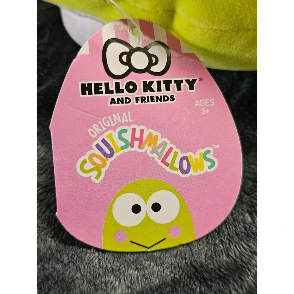 Squishmallows Sanrio Keroppi 8 Inch Green Frog Plush Kellytoy 2021 NWT 4050037